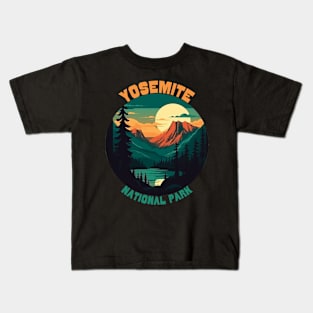 Yosemite National Park Kids T-Shirt